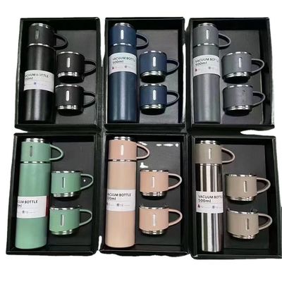 Weihnachts-Kundengeschaltesignal Reise-Geschäftsgeschenk-Set 500 ml Kapazität Edelstahl-Vakuumflasche