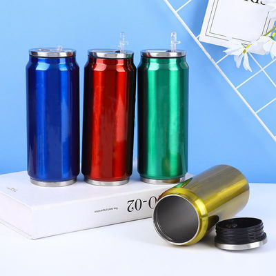 American Style Edelstahl Cola kann Flasche Vakuum Thermoskannen Wasser Cokes Flasche