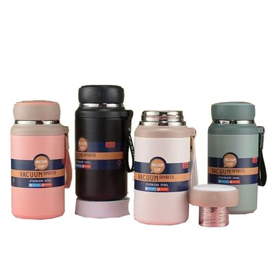 Portable 316 Edelstahl 750 ml/1000 ml große Kapazität Thermosbecher für Outdoor-Sport