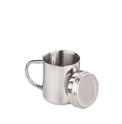 Anpassbare Wasserflasche aus Edelstahl 304 mit Griff und Deckel 210 ml/300 ml/400 ml Direkt