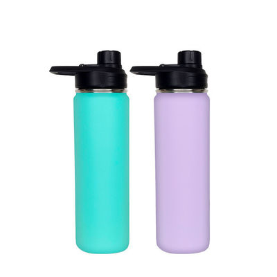 Wasserflasche aus Edelstahl mit Isolierung für Sport 550 ml 650 ml 750 ml
