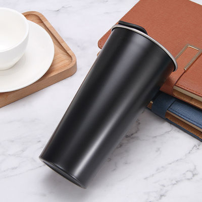 Kaffeetasse mit doppelter Wand aus Edelstahl