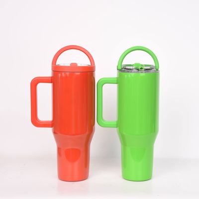 Edelstahl Wasserflasche 40oz Tumbler mit Griffdeckel und umweltfreundlichen Vorteil