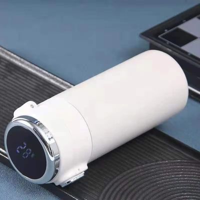 Intelligente Temperaturanzeige Farbenfrohe 304 Edelstahl Thermosbecherdeckung für den Außenbereich