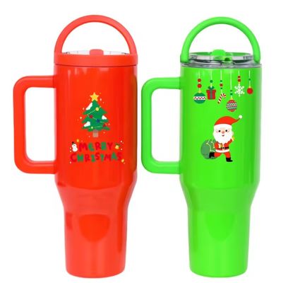Edelstahl Wasserflasche 40oz Tumbler mit Griffdeckel und umweltfreundlichen Vorteil