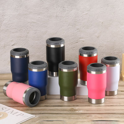 14oz Edelstahl Bierflasche Dosenhalter Doppelwand Vakuum isoliert für Getränke kalt