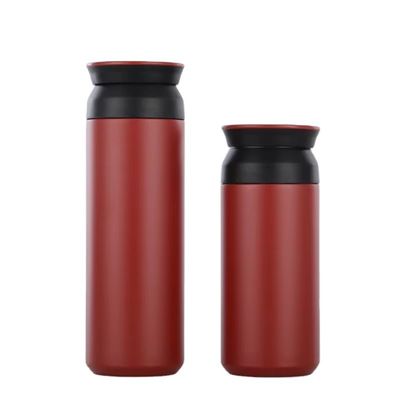 Doppelwandige Edelstahl-Tumbler-Tupfen mit Deckel und Griff 350 ml/500 ml Kapazität