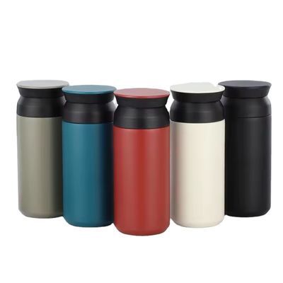 Doppelwandige Edelstahl-Tumbler-Tupfen mit Deckel und Griff 350 ml/500 ml Kapazität