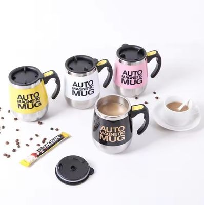 Bequeme tragbare elektrische Mischung Kaffee Milchflasche 450ml Edelstahl Tumbler