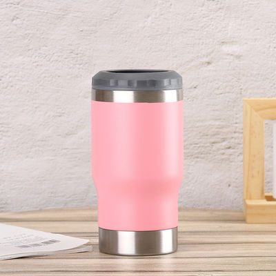14oz mehrfarbige Kühldose Vakuum Isolier Bierkühler mit amerikanischem Design