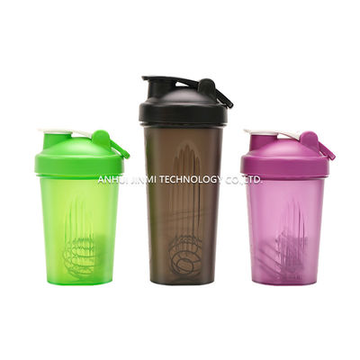600 ml Fitness Kunststoff Schwarz Gym Blender Shaker Cup für Sport Wasserdichtes Design