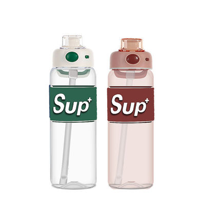 Portable Leakproof Sports Cup 650ml und 780ml Kapazität personalisierte Farbflasche