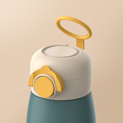 Tragbare 380 ml Pilzförmige Vakuum-Wasserflasche aus Edelstahl für Kindergeschenk