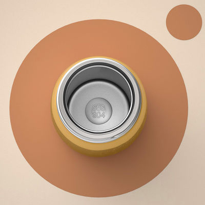 Genießen Sie Ihre Getränke unterwegs mit dieser undichtem 304 Edelstahl Thermosbecher 380ml