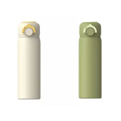 Nachhaltige Farbstoffflasche aus Edelstahl