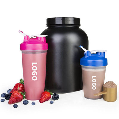 400 ml Fitness Kunststoff Schwarz Gym Blender Shaker Cup Protein Shaker Flasche für Vielseitig