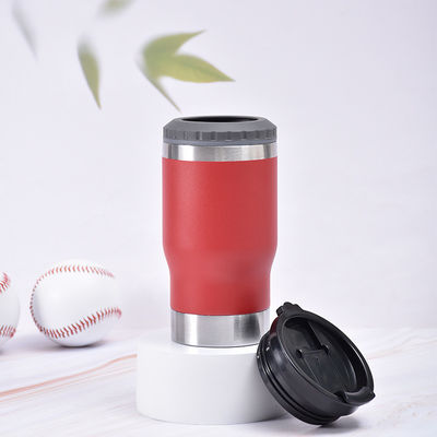 Custom Sublimation 14OZ Dose Kühlkörper Isolierung Edelstahl Bier Kaffee Tasse Autoküppel