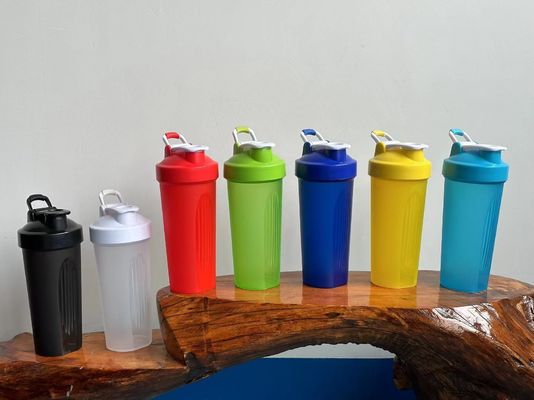 400 ml Fitness Kunststoff Schwarz Gym Blender Shaker Cup Protein Shaker Flasche für Vielseitig