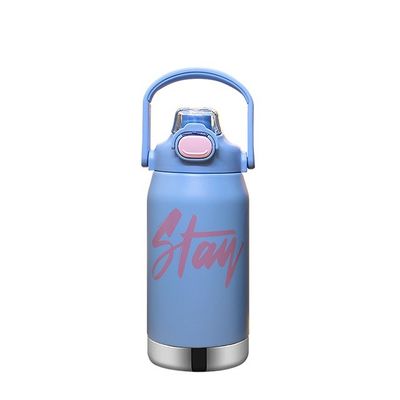 Super neueste Art Kinder süße Cartoon Vakuum Flaschen Kinder Isolierte Flasche Thermalwasserflasche mit Stroh