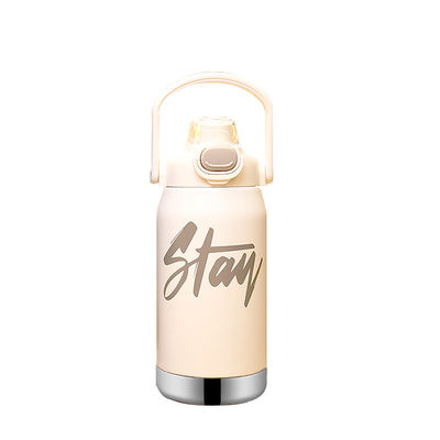 Super neueste Art Kinder süße Cartoon Vakuum Flaschen Kinder Isolierte Flasche Thermalwasserflasche mit Stroh