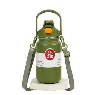 Große Kapazität Zeichentrickfilm Sommermädchen Wasserbecher 2023 Kawaii mit Stroh 1300ml