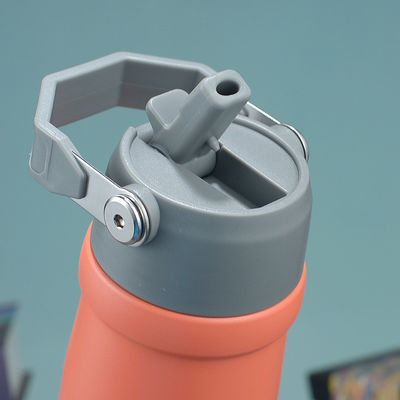 550 ml/650 ml Outdoor-Sportwasserflasche mit Straight Drink und isoliertem Design