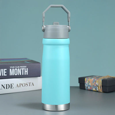 304 Edelstahl Doppelwand Sublimation Logo Flasche Getränke mit Griff für Wasserreisen Geschäft