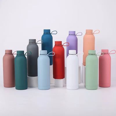 Modernes Design Farbenfrohe 304-Flasche aus Edelstahl Isolierte Vorräte Schmaler Mund