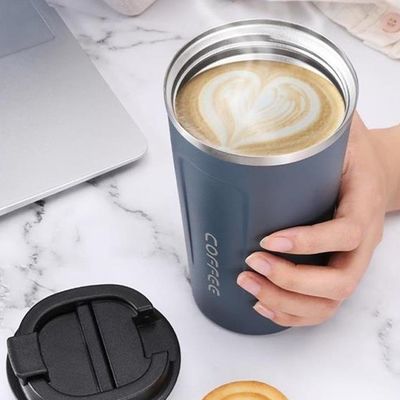 500 ml aus Edelstahl Vakuum isolierte Kaffee-Reisemug für Home Office Restaurant