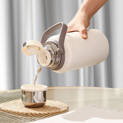 Mehrfachverwendbare Doppelwand-isolierte Kaffeehügel aus Edelstahl Vakuumflaschen Thermos Set