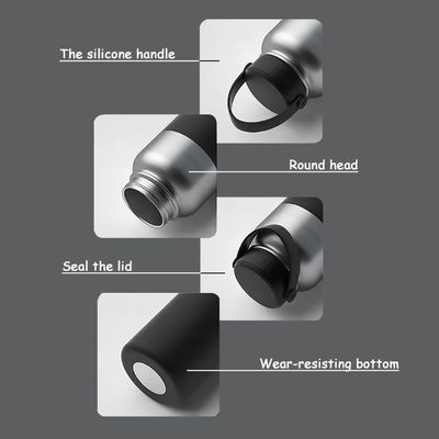 Doppelwand-Raffinierte Stahl Kaffeebecher Vakuum Isolierte 316 Edelstahl Wasserflasche