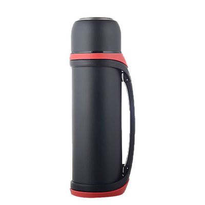 Sport-Design Großkapazität 2QT 64oz Vakuum Isolierte Flasche mit Tasse für heiße Getränke