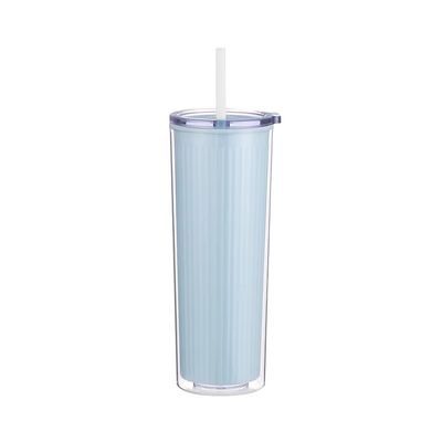 24 Unzen umweltfreundliche farbenfrohe Plastik-Acryl-Wasserflaschen