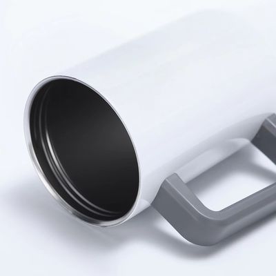40oz Tumbler mit Handgriff und Strohdeckel Edelstahl Tumblers Farbe Auto Tassen für die Arbeit