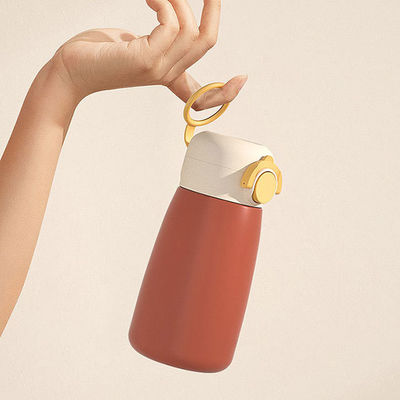 380 ml Edelstahl Thermo Flasche für Damen Tragbare Vakuum Tasse zum Valentinstag Geschenk 2023