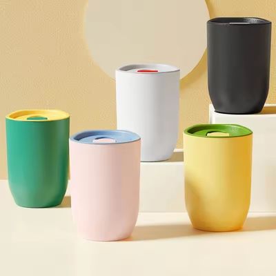 12oz umweltfreundliche AS-Kaffeebecher aus Kunststoff für moderne Designzubehör mit Stroh