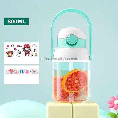 800 ml Outdoor-Sportkessel BPA-freie Saftflasche für Reisen und Outdoor-Aktivitäten