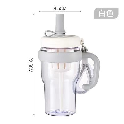 680 ml Plastikflasche Portable Outdoor-Reise-Saftflasche für Erwachsene auf Campingtouren