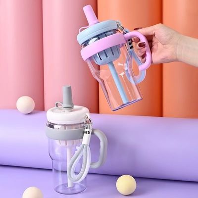 680 ml Plastikflasche Portable Outdoor-Reise-Saftflasche für Erwachsene auf Campingtouren
