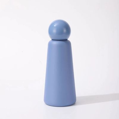Modernes Design 500ml Edelstahl Wasserflasche Isolierter Reisemug mit süßem Deckel
