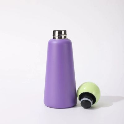 Farbenfrohe 350 ml/500 ml individuell angefertigte Edelstahl Isolierte Tasse undichte Doppelwand