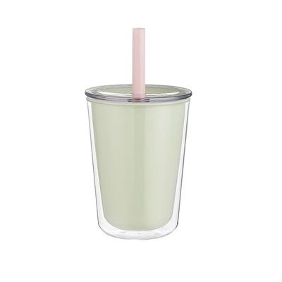 Direktes Trinken Doppelwand-Plastik-Wasserflasche mit hoher Kapazität