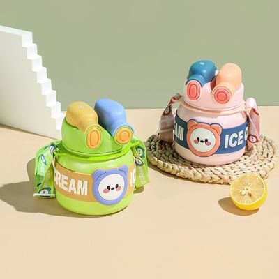 Cute Design Stil Bauchbecher 850ml Thermos 316 Edelstahl Wasserflasche für Kinder