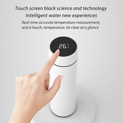 Moderne Touchscreen-Temperaturkontrolle LED-Display Smart Wasserflasche für zu Hause 480ml