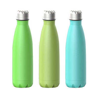Custom Logo Doppelwand-Edelstahl-Wasserflasche für isolierte Aktivitäten im Freien