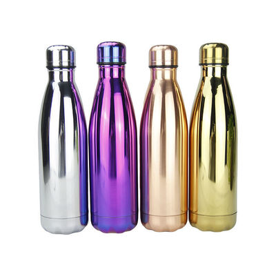 Custom Logo Doppelwand-Edelstahl-Wasserflasche für isolierte Aktivitäten im Freien