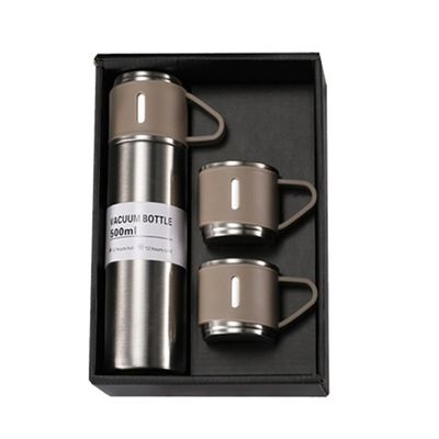 12-24 Stunden Wärmeisolierte Vakuumflasche Thermosbecher Geschenksatz für Geschäftsanlässe