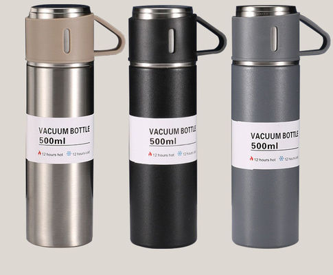 12-24 Stunden Wärmeisolierte Vakuumflasche Thermosbecher Geschenksatz für Geschäftsanlässe