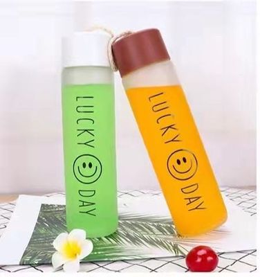 400 ml Glas Wasserflasche für Wandern und Outdoor-Aktivitäten