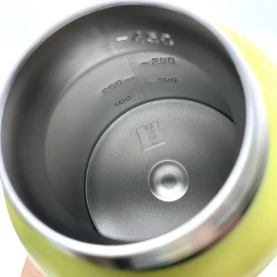 Weiße Flasche Isolierte Tumbler für Frauen 450ml Doppelwand Süßes Cartoon Kinder Portable